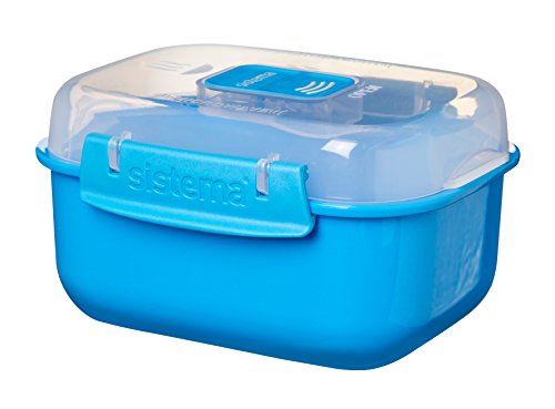 Sistema Microwave Rectangular Container, 525 ml-Assorted Colours