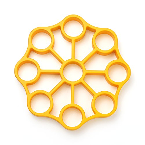 OXO Good Grips Silicone Egg Rack – One Size,Yellow