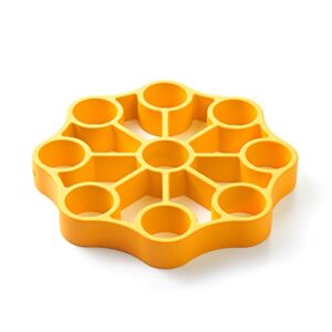 OXO Good Grips Silicone Egg Rack – One Size,Yellow