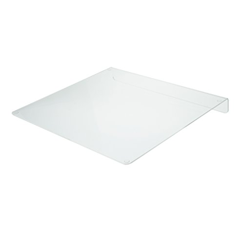 Source One Premium Clear Acrylic Counter Top Cutting Board 15 x 15 & 16 x 18 Inches Available w 2 Inch Lip (16 x 18)