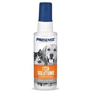 pro-sense itch solutions hydrocortisone spray 4 ounces, for dogs and cats
