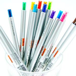 Signo Gel Ink Refills for Style Fit Gel Multi Pen 0.28mm 10 Color Ink, Sticky Notes Value Set