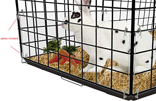 Marketing Holders 14” x 4.5" Cage Guard Siding Habitat Liner Pliable and Flexible Pet 2 Packs of 8 Totaling 16 Sheets Sanitary Small Animal Rabbit Guinea Pig Lining Critter Urine Splash Protection