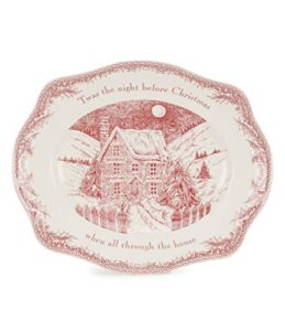 johnson brothers twas the night oval platter