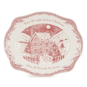 Johnson Brothers Twas The Night Oval Platter