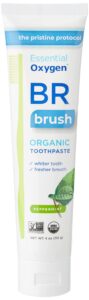 essential oxygen br organic toothpaste peppermint 4 oz