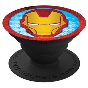 popsockets: collapsible grip & stand for phones and tablets - iron man icon