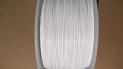 White 1.75mm 5KG Spool (11 lbs/roll) FilaCube PLA 2 (PLA 2nd Generation) Pure Real White 3D Printer Filament [Made in USA] polylactic Acid FDM