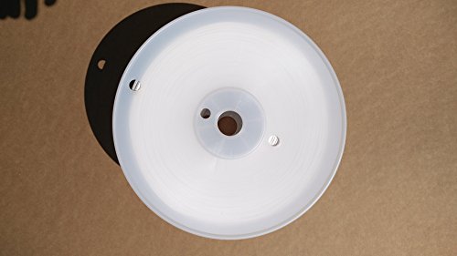 White 1.75mm 5KG Spool (11 lbs/roll) FilaCube PLA 2 (PLA 2nd Generation) Pure Real White 3D Printer Filament [Made in USA] polylactic Acid FDM