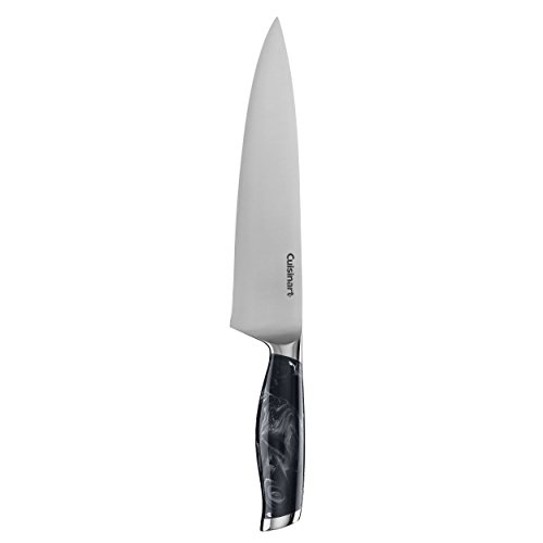 Cuisinart C77MB-8CFBK Marbled Collection 8" Chef Knife, Black