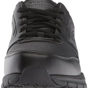 Skechers womens Nampa-wyola Food Service Shoe, Black Polyurethane, 8 US