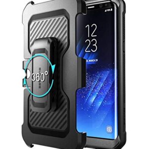 SUPCASE Unicorn Beetle PRO Series Phone Case for Samsung Galaxy S8, Full-Body Rugged Protective Case for Galaxy S8 2017 (Black)