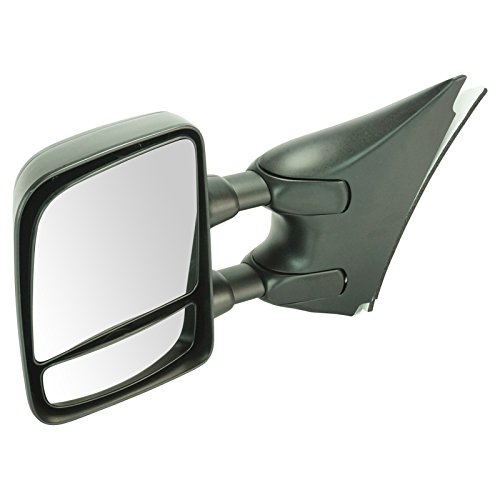 Trail Ridge Towing Mirror Manual Textured Black Pair for Frontier Xterra Equator