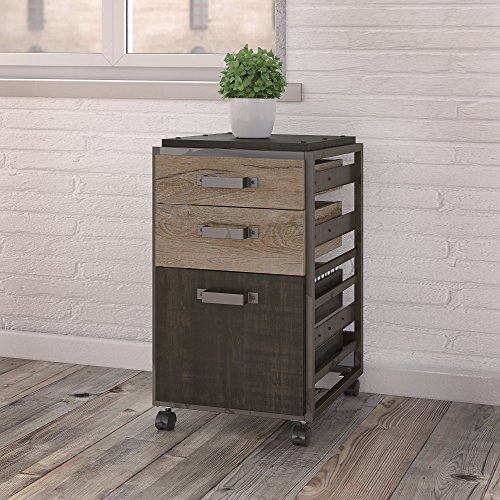 Bush Furniture 3 Drawer Mobile Pedestal