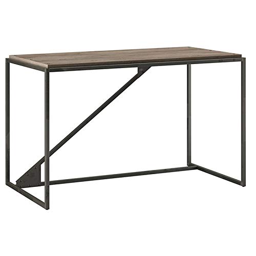 Bush Furniture Refinery 50W Industrial Desk in Rustic Gray