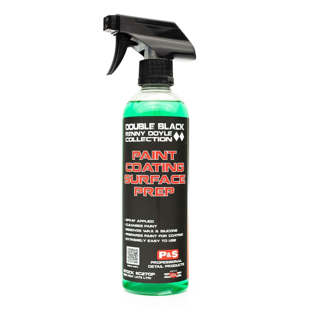 P&S Professional Detail Products - Paint Coating Surface Prep - Properly Prepares Painted Surfaces for Coatings; Easily Removes Waxes, Silicone, Etc.; Apply Following Paint Correction (1 Pint)