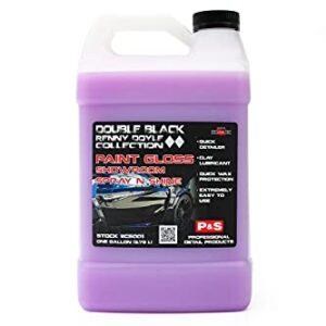 P&S Detailing Products – Paint Gloss Showroom Spray N Shine; Instant Detailer; Effectively Removes Dirt, Fingerprints, Dust, and Smudges; Excellent Clay Lubricant; C5001 (1 Gallon)