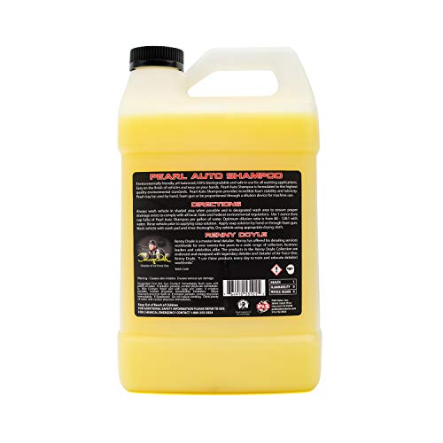 P&S Professional Detail Products - Pearl Auto Shampoo - High Foaming, Easy on Your Auto and Your Hands, Lemon Scent (1 Gallon)