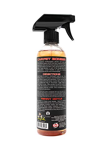 P&S Professional Detail Products - Carpet Bomber - Carpet and Upholstery Cleaner; Citrus Based Cleaner Dissolves Grease and Lifts Dirt; Highly Dilutable; Great on Engines & Wheel Wells (1 Pint)