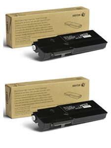 xerox black extra high capacity toner cartridge 2-pack, 106r03524-10500 pages each - for use in versalink c400/c405