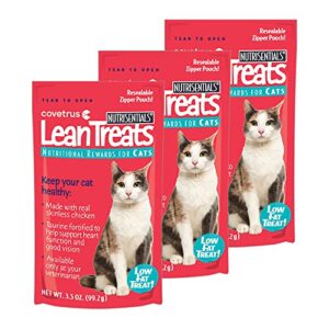 butler 3.5 oz pouches schein lean treats for cats (3 pack),brown