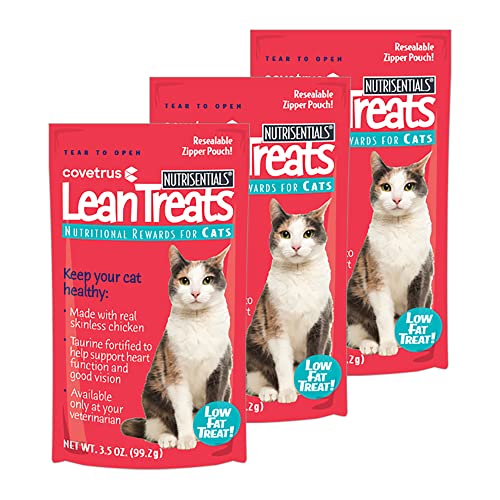 Butler 3.5 oz Pouches Schein Lean Treats for Cats (3 Pack),Brown