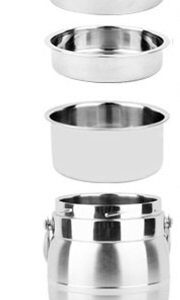 2 Quarts Vaccum Insulated Lunch Box Stainless Steel Double Wall Thermal Food Jar Hot or Cold