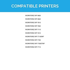 LD Products Replacements for Epson 252XL Ink Cartridges Combo Pack (4 Black, 2 Cyan, 2 Magenta, 2 Yellow) High Yield 10-Pack Bundle for use in Workforce WF-3620, WF-2640, WF-7110, WF-7610, WF-7620