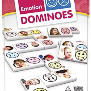 Junior Learning Emotion Dominoes,4.7 x 1.5 x 7.8 inches