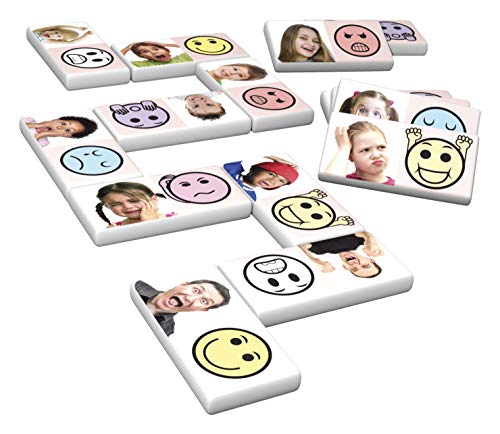 Junior Learning Emotion Dominoes,4.7 x 1.5 x 7.8 inches