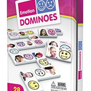 Junior Learning Emotion Dominoes,4.7 x 1.5 x 7.8 inches