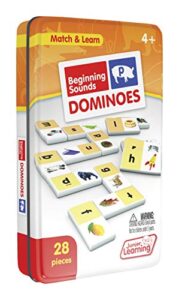 junior learning beginning sound dominoes educational action games, multi (jl492) for 48 months to 96 months