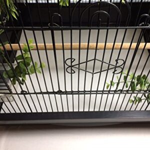 Bird Cage Liners - Poly Coated - Medium Cages - Custom Size - 100 Pre-Cut Sheets - Up to 200 Feet of Paper