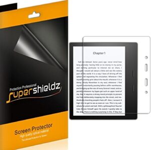 supershieldz (3 pack) anti glare and anti fingerprint (matte) screen protector designed for kindle oasis (10th and 9th generation, 2019 and 2017 release)