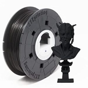xyzprinting tough pla filament 1.75mm, dimensional accuracy +/- 0.02mm, 600g spool (1.3lbs), 1.75mm, black