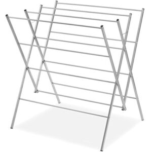 Whitmor Oversized Drying Rack, Silver 6779-8219