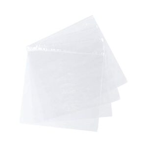 LazyMe 32x40 inch, Easter Basket Cellophane Shrink Bags,  Shrink Wrap Bags Large, Clear, 5 Packs