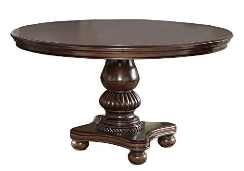 Homelegance Lordsburg 54" Round Dining Table, Cherry