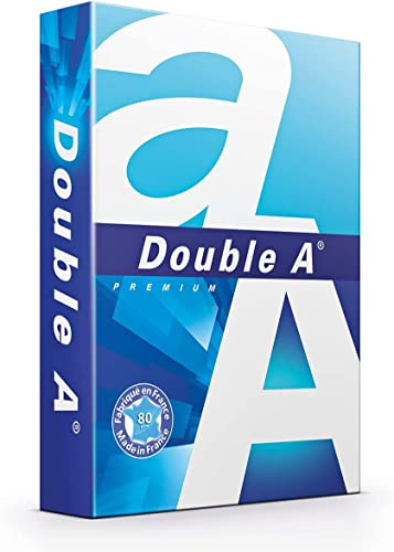 Double A Brand Premium A5 Printer Paper - 80 GSM - No Holes / Not Punched - 500 Sheets / 1 Ream