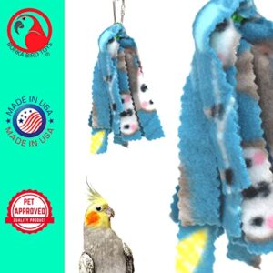 1618 Mini Fluff Bonka Bird Toys Colorful Cuddly Soft Small Parrot Parrotlet Quaker Budgie Finch Dove