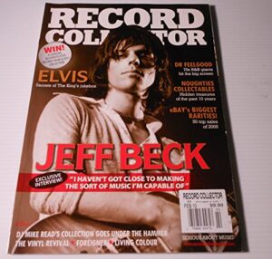 record collector magazine (uk publication) issue 372 february 2010 (jeff beck on cover)[books, magazines, periodicals]*,normal shelfwear***
