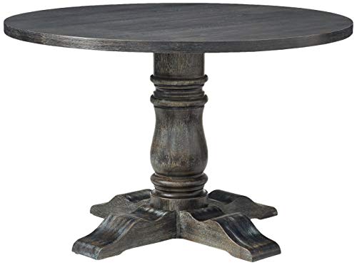 Selena 5 Pcs Dining Set, Weathered Gray