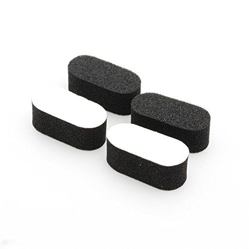 YunYiYi 2 Pairs Black Replacement Sponge Headband Head Band Foam Pads Cushions Repair Parts Compatible with Koss Porta Pro PP Headphones Headset