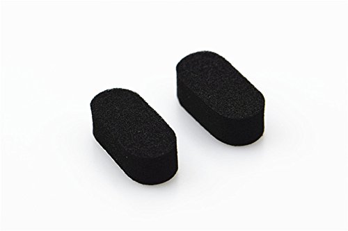 YunYiYi 2 Pairs Black Replacement Sponge Headband Head Band Foam Pads Cushions Repair Parts Compatible with Koss Porta Pro PP Headphones Headset