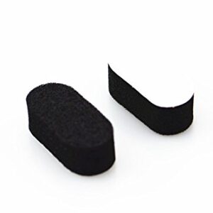 YunYiYi 2 Pairs Black Replacement Sponge Headband Head Band Foam Pads Cushions Repair Parts Compatible with Koss Porta Pro PP Headphones Headset