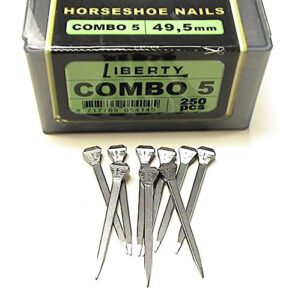 liberty 5 combo horseshoe nails 250 count box