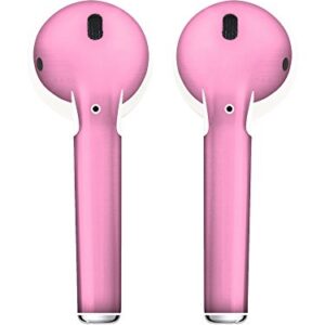 APSkins Silicone Case and Stylish Skins Compatible with Apple AirPod Accessories (Bubble Gum Pink Skin & Case)