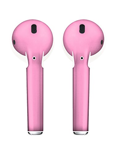 APSkins Silicone Case and Stylish Skins Compatible with Apple AirPod Accessories (Bubble Gum Pink Skin & Case)