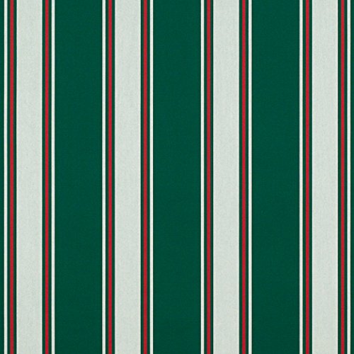 Sunbrella Awning/Marine 4790-0000 46'' Forest Green Fancy Fabric, Light Emerald