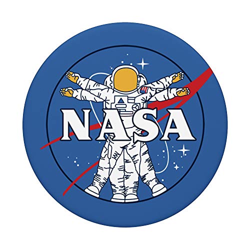 NASA Astronaut Logo PopSockets PopGrip: Swappable Grip for Phones & Tablets